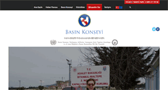 Desktop Screenshot of basinkonseyi.org.tr